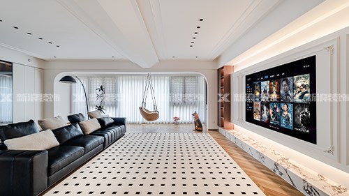 205m²輕法家 神仙配色設(shè)計(jì)，鄰居追著問(wèn)|長(zhǎng)沙全屋整裝